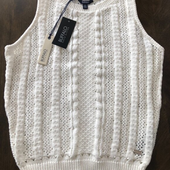 Buffalo David Bitton Tops - Buffalo David Bitton Women's Sleeveless Sweater Tank